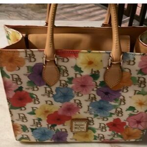 Dooney & Bourke Multicolor Floral Tote